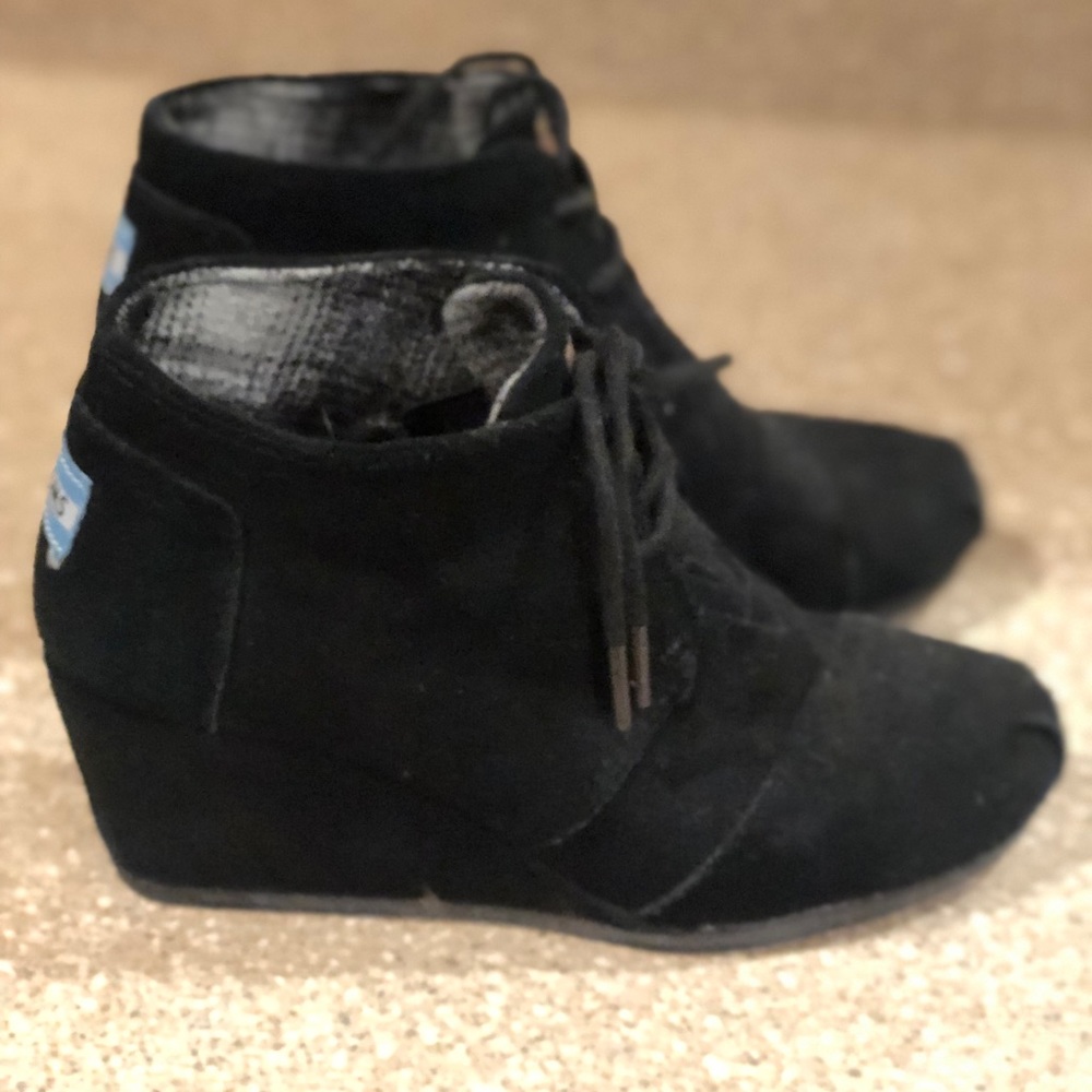 Toms Black Booties